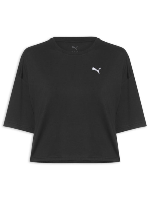 Camiseta Wardrobe Ess Oversized Feminina - Preto Camiseta Wardrobe Ess Oversized Feminina - Preto