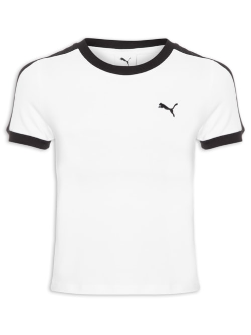 Camiseta T7 Slim Tee Feminina - Branco