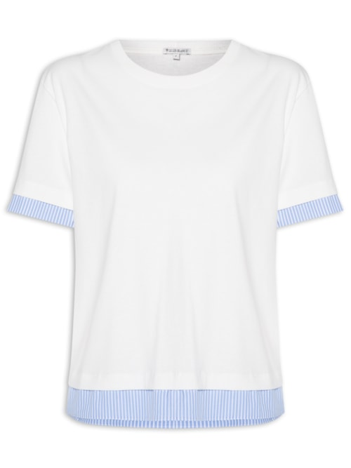 Blusa Feminina Alana - Branco Blusa Feminina Alana - Branco