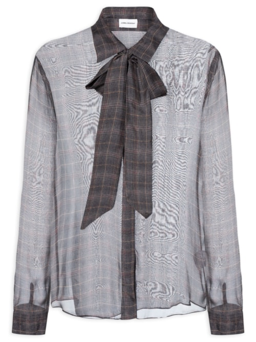 Camisa Feminina Mous X - Cinza Camisa Feminina Mous X - Cinza