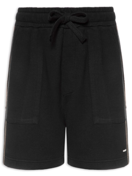 Bermuda Beachwear Pranchão Stripes Masculina Preto