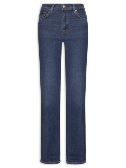 Calça Feminina Stovepipe Straight Bluecrest - Azul Calça Feminina Stovepipe Straight Bluecrest - Azul