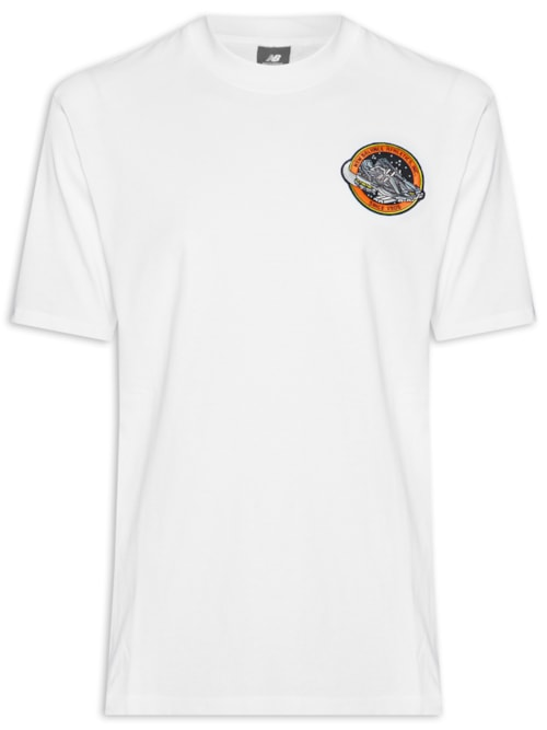 Camiseta Masculina Ghica International Sport Oversized - Branco Camiseta Masculina Ghica International Sport Oversized - Branco
