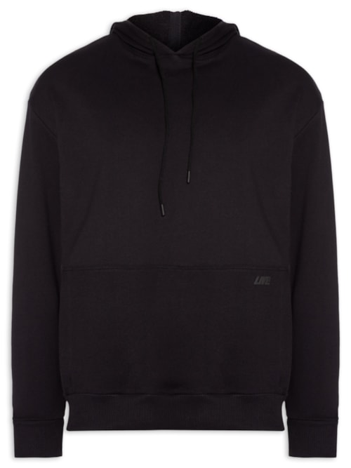 Blusão Masculino Casual Over Men - Preto Blusão Masculino Casual Over Men - Preto