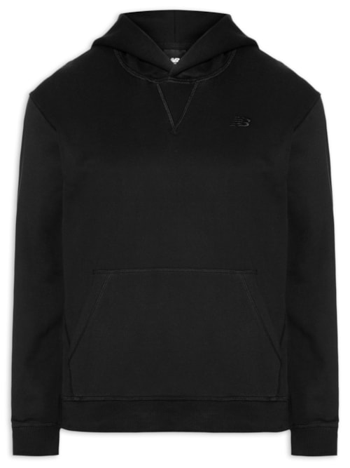 Casaco Masculino Com Capuz Athletics Small Logo - Preto Casaco Masculino Com Capuz Athletics Small Logo - Preto