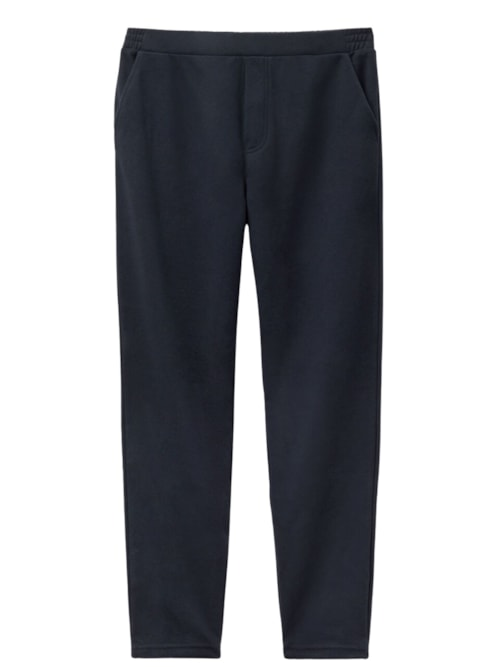 Calça Com Efeito Lã - Azul