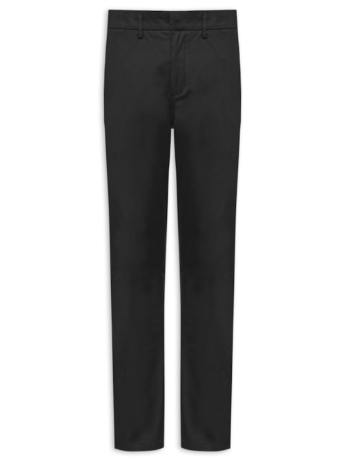 Calça Masculina Moovexx Manhattan Em Algodão Egípcio - Preto
