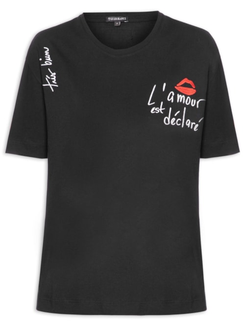 Blusa Feminina Tre Bien - Preto Blusa Feminina Tre Bien - Preto