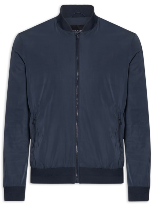 Jaqueta Bomber Masculina Nylon Liquid Repeler Azul Jaqueta Bomber Masculina Nylon Liquid Repeler Azul