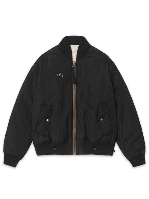 Jaqueta Masculina MA-1 Bomber - Preto Jaqueta Masculina MA-1 Bomber - Preto