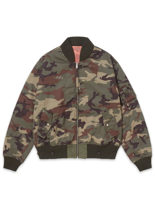 Jaqueta Masculina Double Face Camo - Verde Jaqueta Masculina Double Face Camo - Verde