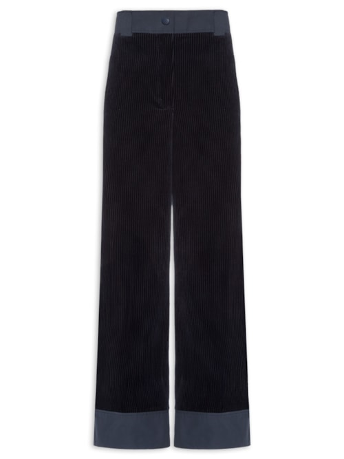 Calça Feminina Veludo Ciclon Faye - Azul