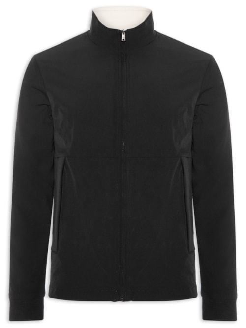 Jaqueta Masculina Bomber Corta Vento Dupla Face Liquid Repeler Preto Jaqueta Masculina Bomber Corta Vento Dupla Face Liquid Repeler Preto