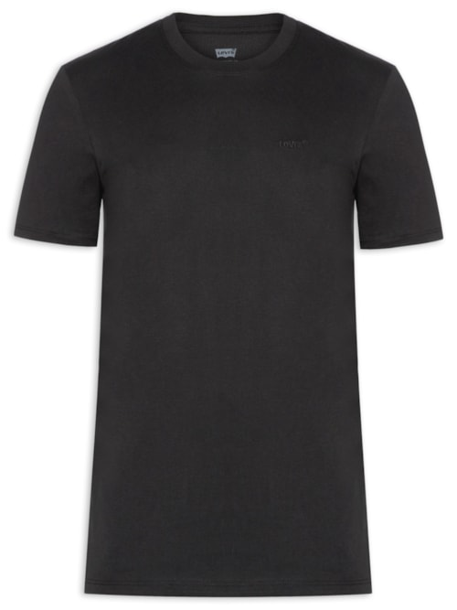Camiseta Masculina Pima Icon Tee - Preto