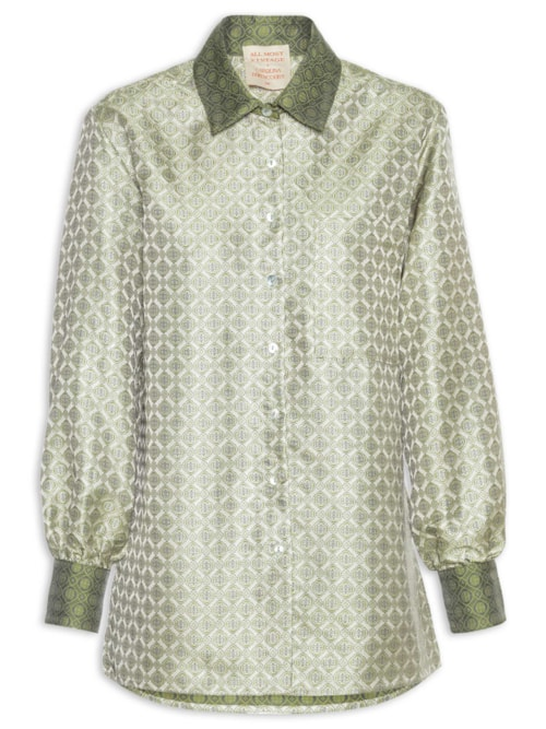 Camisa Feminina Olive - Verde Camisa Feminina Olive - Verde