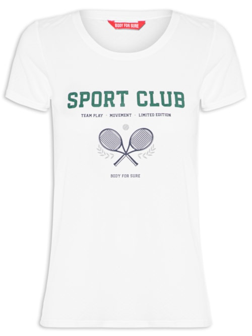 Camiseta Feminina Manga Curta - Branco