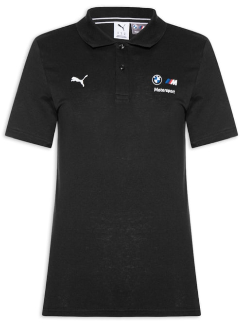 Pólo Masculina BMW M Motorsport Essentials Preto Pólo Masculina BMW M Motorsport Essentials Preto