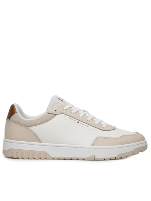 Tênis Masculino Basket Core Lite Lth Block - Bege