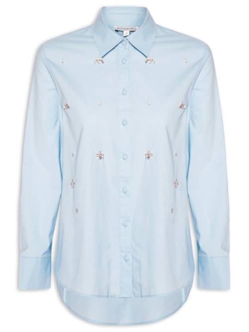Camisa Feminina Luiza - Azul