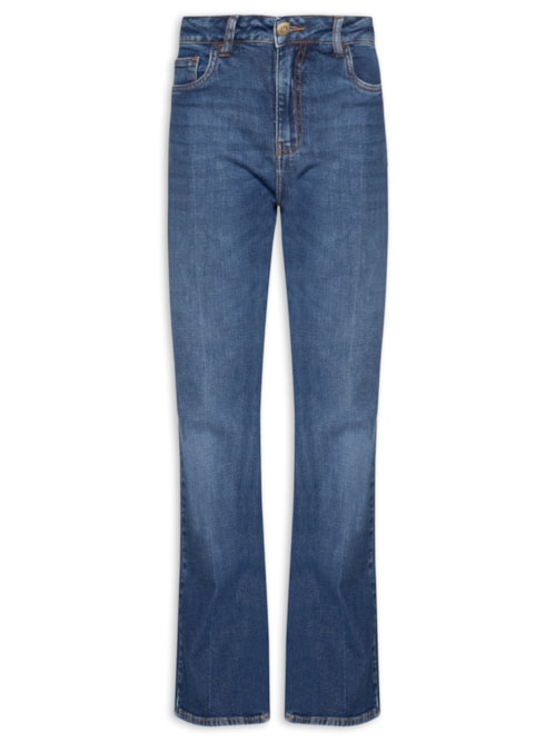 Calça Feminina Jeans Bootcut Vinco - Azul Calça Feminina Jeans Bootcut Vinco - Azul