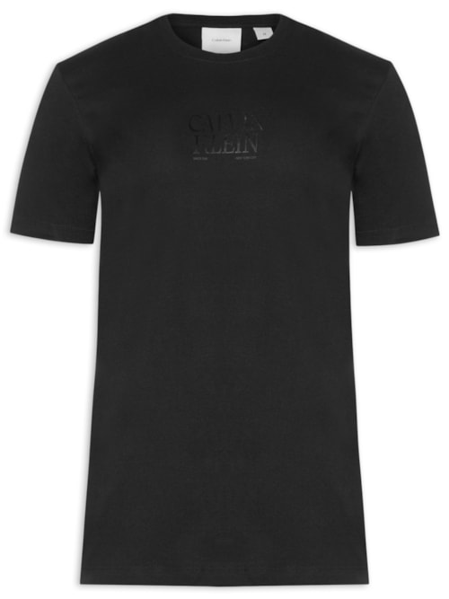 Camiseta Masculina Logo Gel - Preto Camiseta Masculina Logo Gel - Preto
