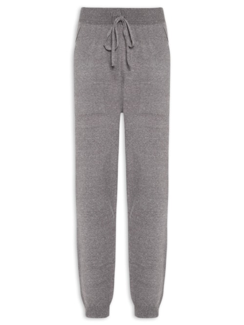 Calça Masculina Moletom Esporte - Cinza