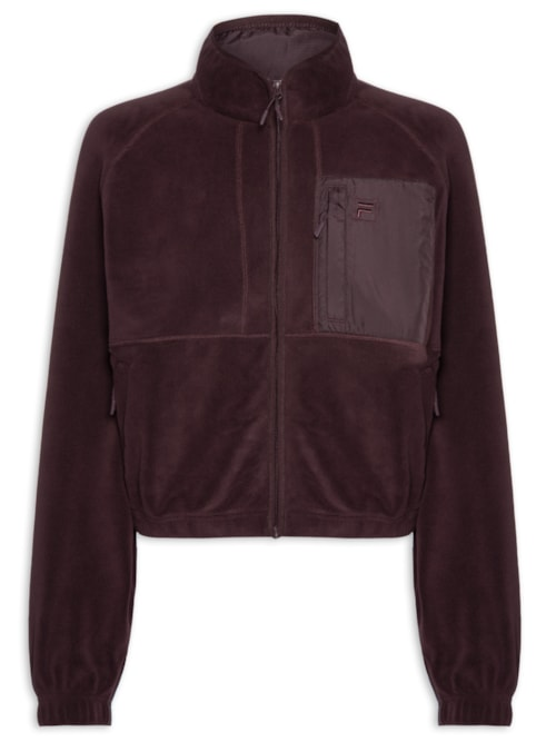 Jaqueta Feminina Microfleece Core Classic - Marrom Jaqueta Feminina Microfleece Core Classic - Marrom