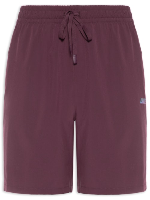 Bermuda Masculina Train Power 8 Vermelho