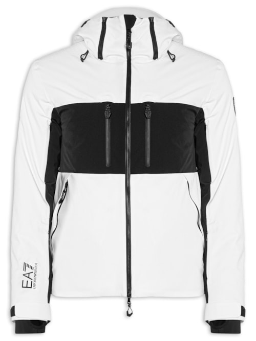 Jaqueta Masculina Technical Ski M Kitzbuhel Protectum7 Colorblock Preto Jaqueta Masculina Technical Ski M Kitzbuhel Protectum7 Colorblock Preto