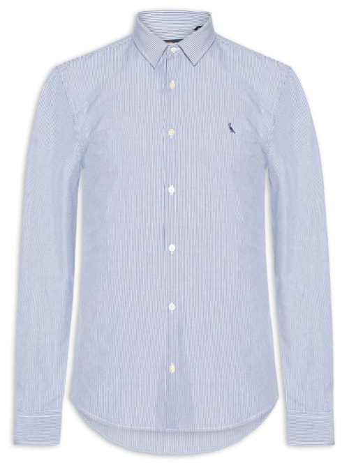Camisa Masculina Manga Longa Toronto - Azul Camisa Masculina Manga Longa Toronto - Azul