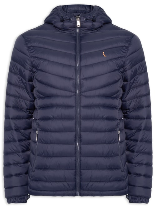 Jaqueta Masculina Puffer Uptown Color Bird - Azul Jaqueta Masculina Puffer Uptown Color Bird - Azul