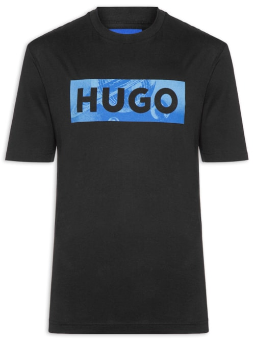 Camiseta Masculina Manga Curta Nalien - Preto Camiseta Masculina Manga Curta Nalien - Preto