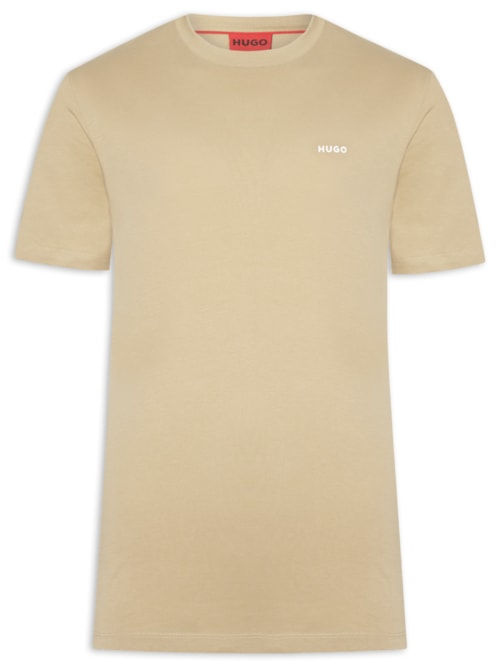 Camiseta Masculina Manga Curta Dero - Bege