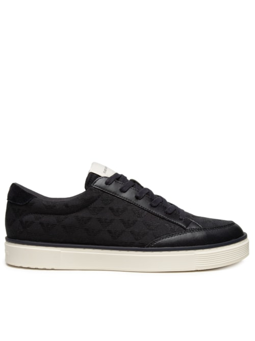 Tênis Masculino Runn Calf PU+Omnia Eagle Azul Tênis Masculino Runn Calf PU+Omnia Eagle Azul