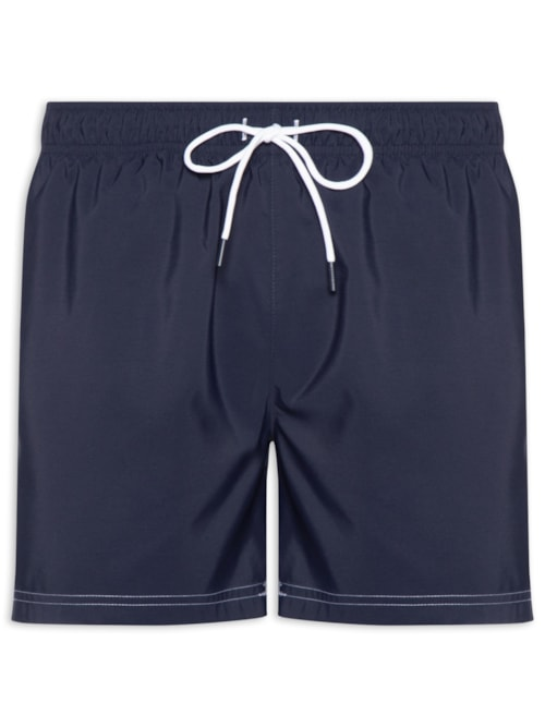 Short Masculino Beachwear Fully Lined Max - Azul