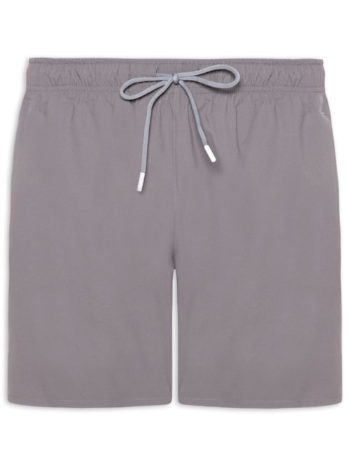Short Masculino Beachwear Iconic - Cinza