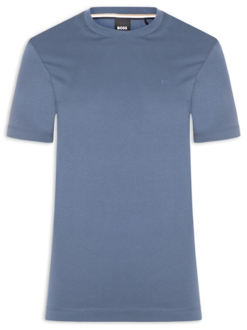 Camiseta Masculina Cotton Jersey Crew Neck Thompson 01 - Azul