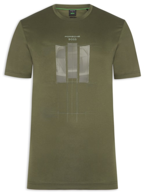 Camiseta Masculina Manga Curta TS PS Spirit 70 GRX - Verde Camiseta Masculina Manga Curta TS PS Spirit 70 GRX - Verde