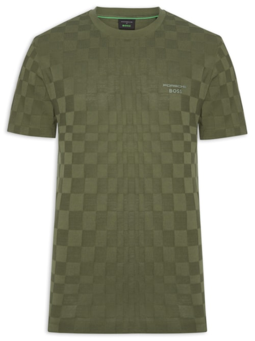 Camiseta Masculina Collab Porsche Ts Spirit 70 Jacq - Verde