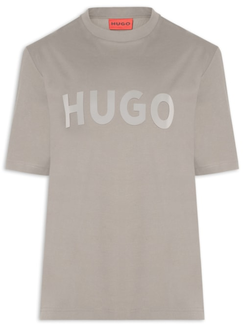 Camiseta Masculina Manga Curta Dinkee - Bege Camiseta Masculina Manga Curta Dinkee - Bege