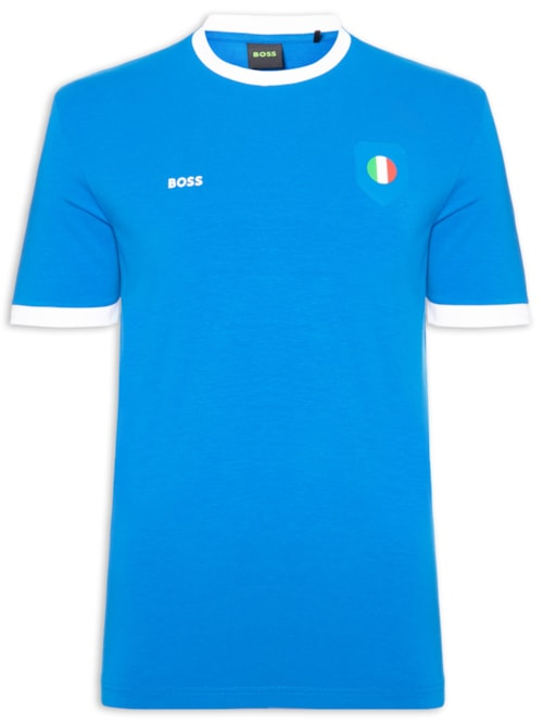 Camiseta Masculina Itália Copa Lux Tee - Azul
