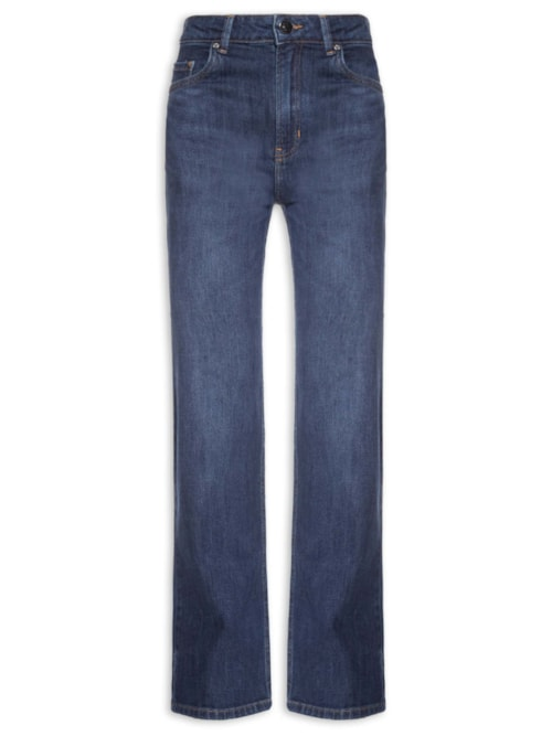 Calça Jeans Boot Vintage Feminina Azul