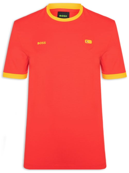 Camiseta Masculina Espanha Copa Lux Tee - Vermelho Camiseta Masculina Espanha Copa Lux Tee - Vermelho