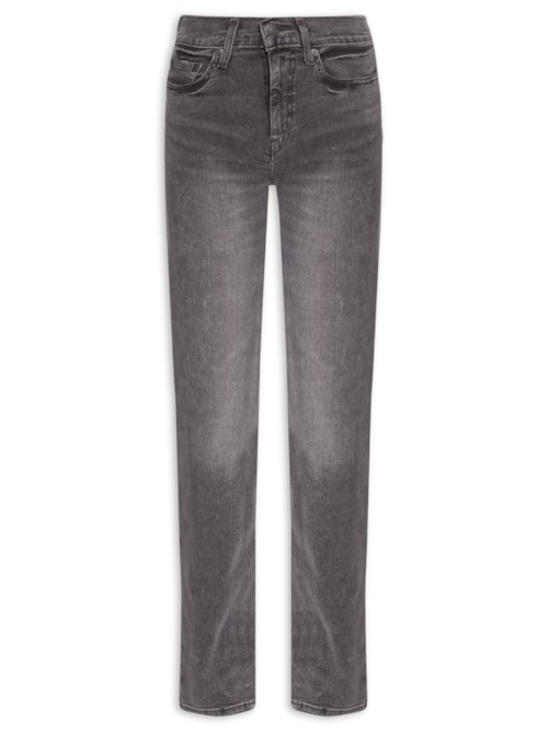 Calça Feminina 724 High Rise Straight - Cinza Calça Feminina 724 High Rise Straight - Cinza