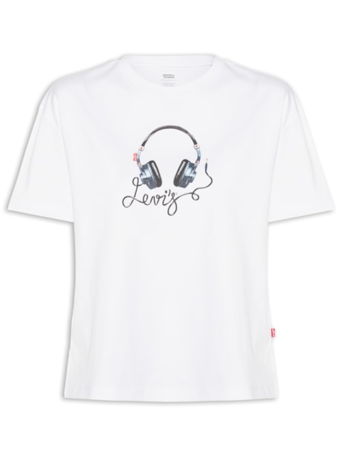 Camiseta Feminina Vintage Tee - Branco Camiseta Feminina Vintage Tee - Branco