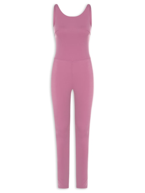 Macacão Feminino Aura - Rosa