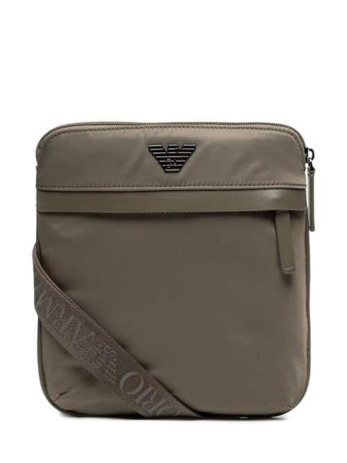 Bolsa Masculina Nylon Shoulder Bag - Preto Bolsa Masculina Nylon Shoulder Bag - Preto