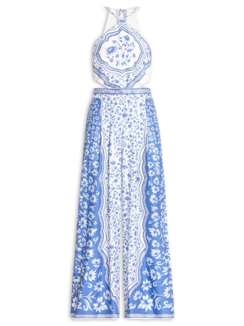 Macacão Feminino Porcelana - Branco Macacão Feminino Porcelana - Branco
