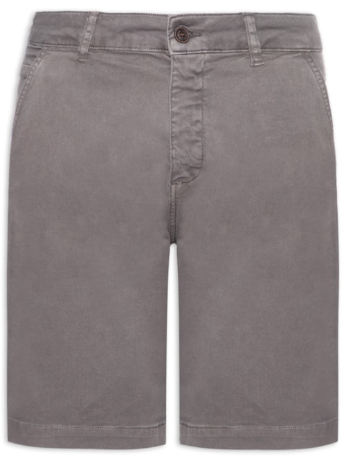 Bermuda Masculina Chino Condor - Cinza