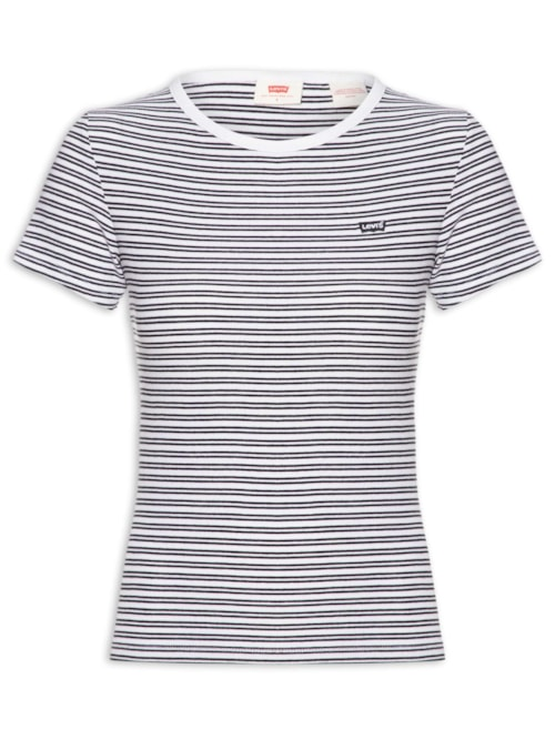 Camiseta Feminina Hayes Tee - Azul Camiseta Feminina Hayes Tee - Azul